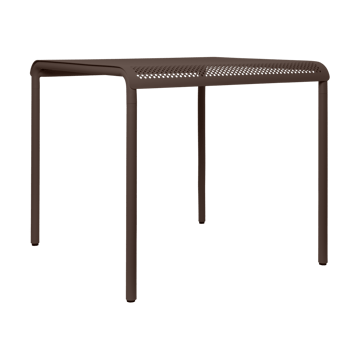 Mesa de comedor Dapple 80x80 cm - Dark Chocolate - Ferm Living