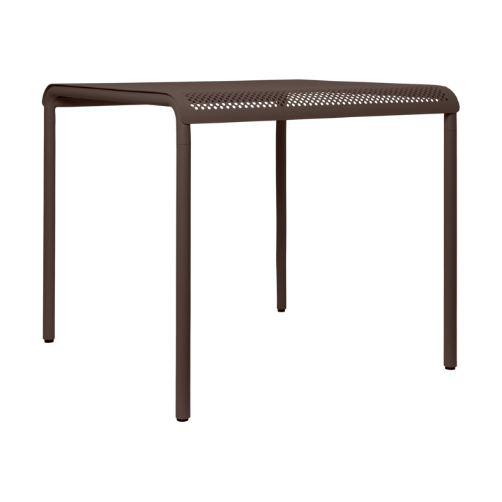 Mesa de comedor Dapple 80x80 cm - Dark Chocolate - Ferm Living