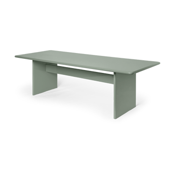 Mesa Rink large 240x90x74 cm - Tea green - ferm LIVING