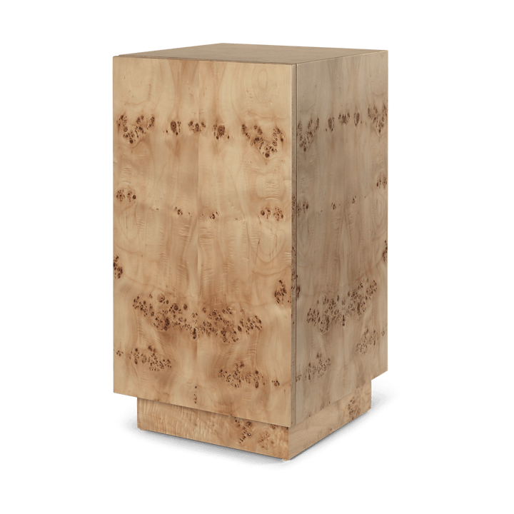 Pedestal Burl Side Table, Natural ferm LIVING