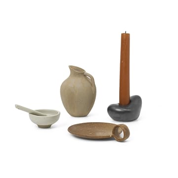 Regalos de adviento Ceramic, 4 piezas - Multi - ferm LIVING