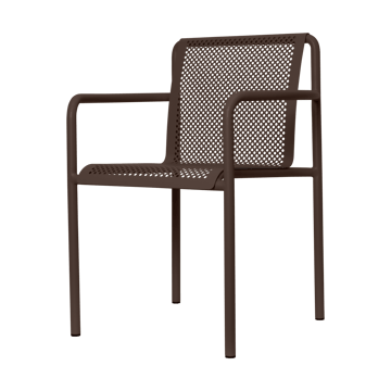 Silla Dapple con reposabrazos - Dark Chocolate - Ferm Living