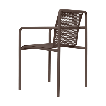 Silla Dapple con reposabrazos - Dark Chocolate - Ferm Living