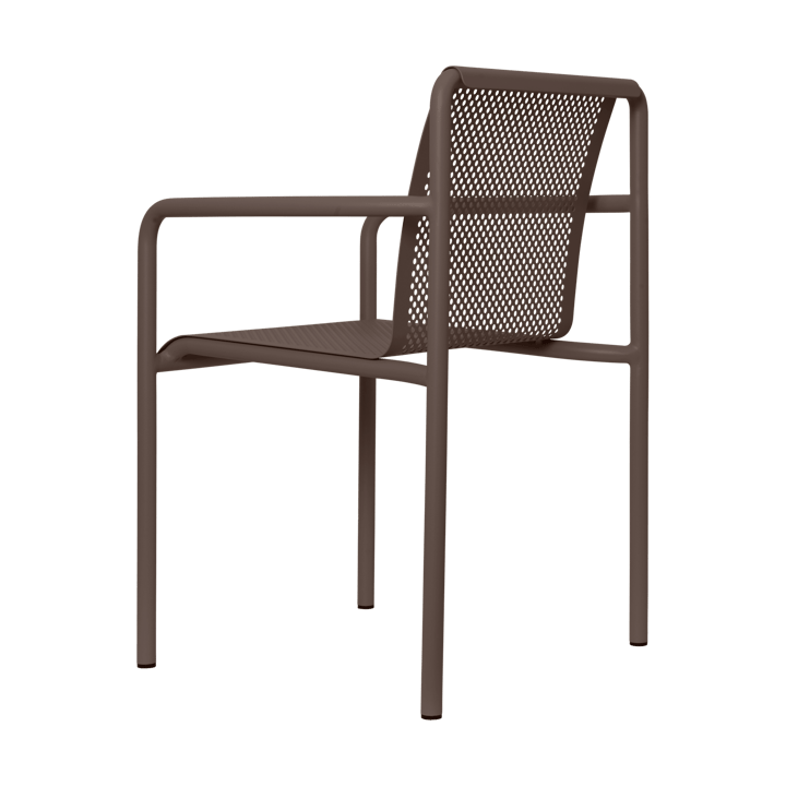 Silla Dapple con reposabrazos, Dark Chocolate Ferm Living