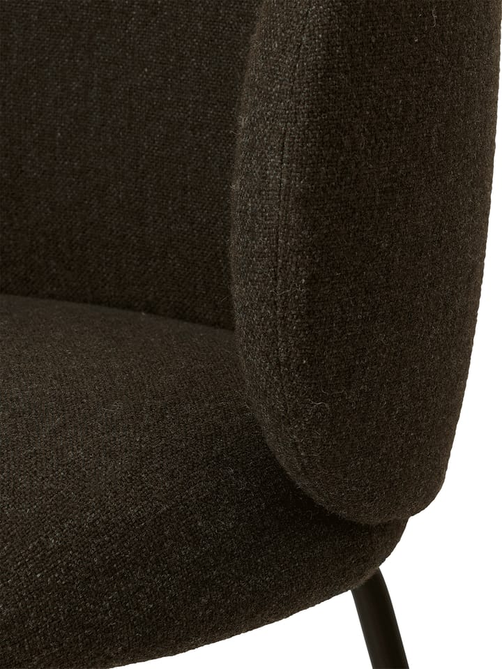 Silla Rico dining chair hallingdal, Dark grey brown-black ferm LIVING