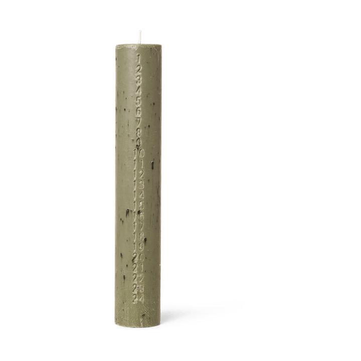 Vela de calendario Mura - Artichoke green - Ferm Living