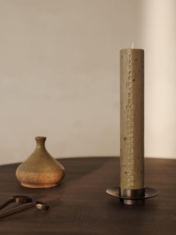 Vela de calendario Mura - Ash brown - ferm LIVING