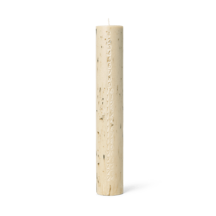 Vela de calendario Mura - Oat - ferm LIVING