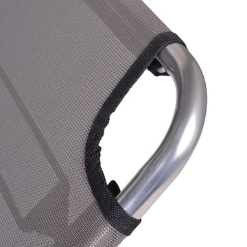 Silla para tomar el sol Amigo - Tela continente, estructura de aluminio - Fiam