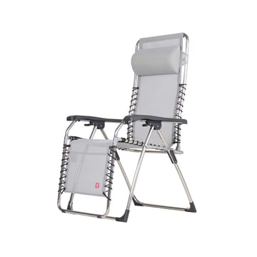 Silla para tomar el sol Movida - Textaline grey, estructura de aluminio - Fiam