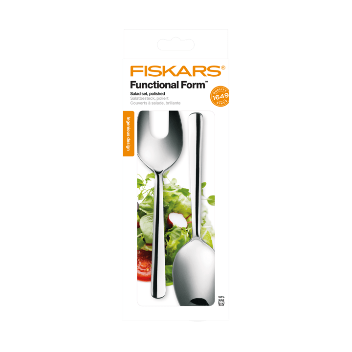 Set de 2 cubiertos de ensalada Functional Form - Brillante - Fiskars