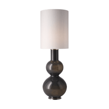 Lámpara de mesa Augusta base de lámpara gris - Babel Beige L - Flavia Lamps