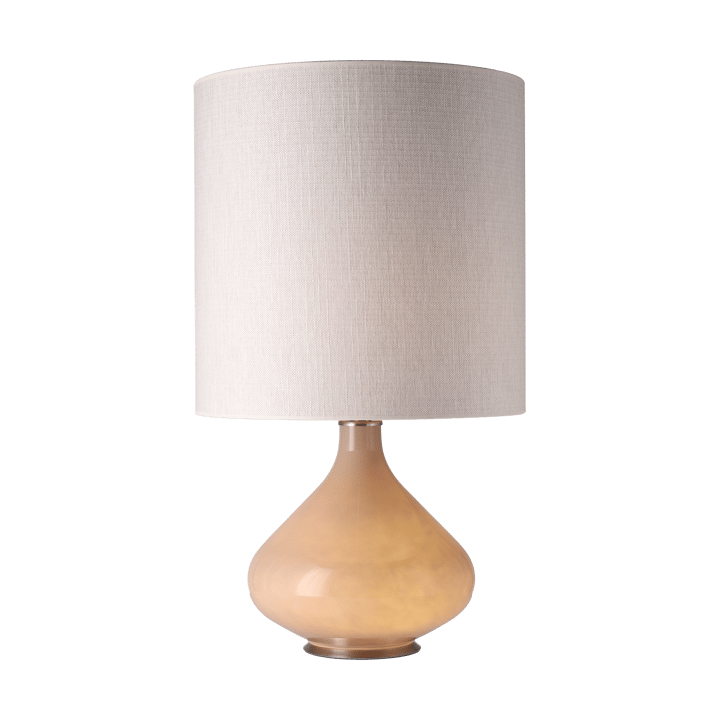 Lámpara de mesa Flavia base de lámpara beige, Babel Beige M Flavia Lamps