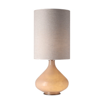 Lámpara de mesa Flavia base de lámpara beige - London Beige L - Flavia Lamps