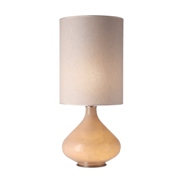 Lámpara de mesa Flavia base de lámpara beige - Milano Tostado L - Flavia Lamps