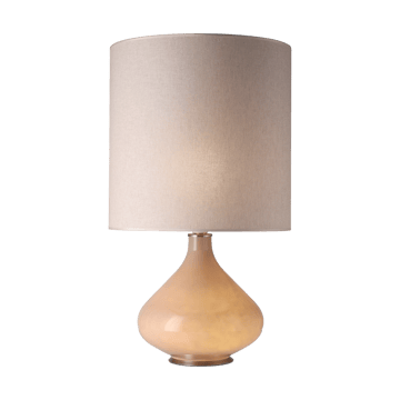 Lámpara de mesa Flavia base de lámpara beige - Milano Tostado M - Flavia Lamps