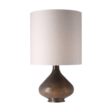 Lámpara de mesa Flavia base de lámpara gris - Babel Beige M - Flavia Lamps