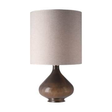 Lámpara de mesa Flavia base de lámpara gris - London Beige M - Flavia Lamps