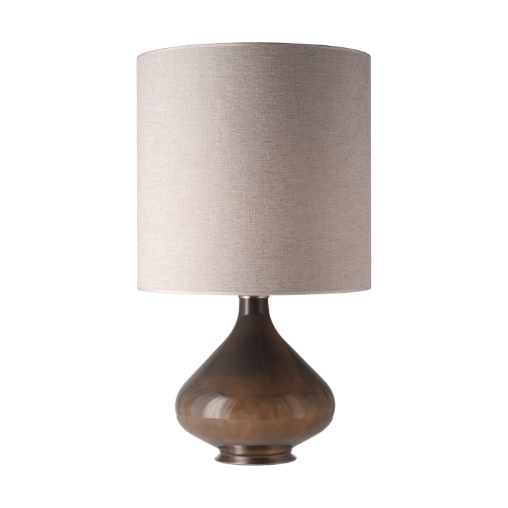 Lámpara de mesa Flavia base de lámpara gris - London Beige M - Flavia Lamps