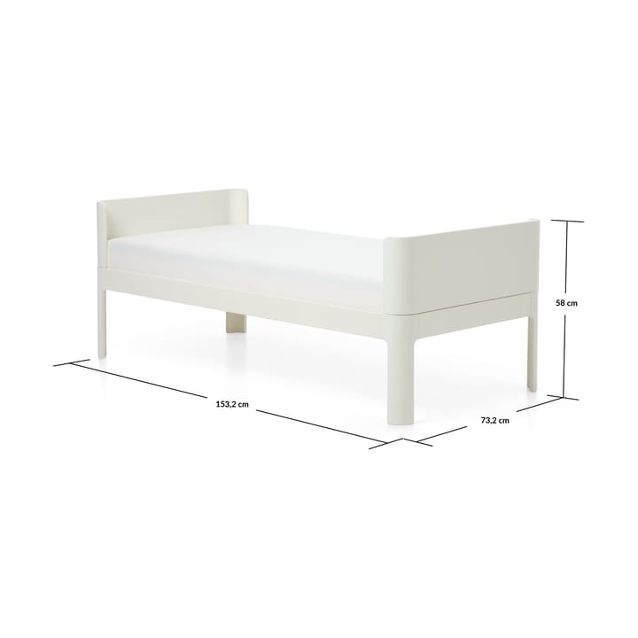 Cama juvenil Nova, Cream FLEXA