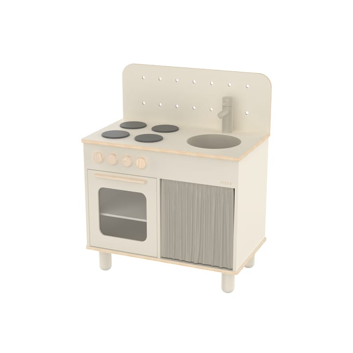 Cocina de juguete Play 60x75 cm, Cream FLEXA