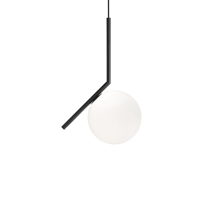 Lámpara colgante IC lights S1 - Negro, opal - Flos