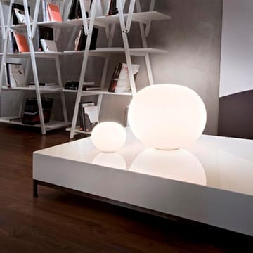 Lámpara de mesa Glo-ball B Zero - Cristal opal blanco - Flos