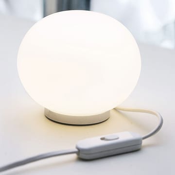 Lámpara de mesa Glo-Ball Mini T - Vidrio blanco opal - Flos