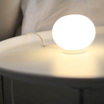 Lámpara de mesa Glo-Ball Mini T - Vidrio blanco opal - Flos