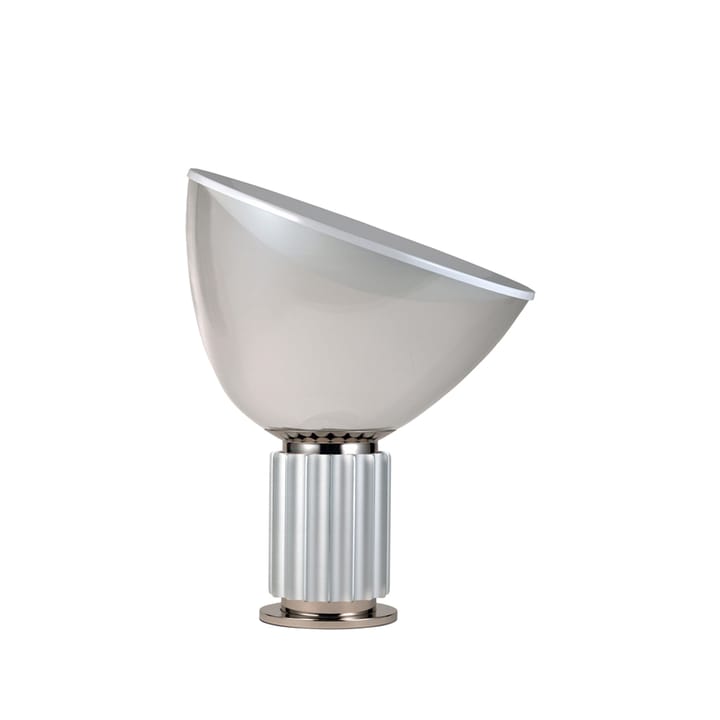 Lámpara de mesa Taccia Small LED 48,5 cm - Silver, cúpula de cristal - Flos