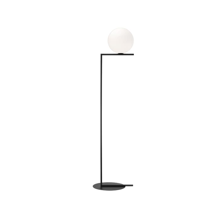 Lámpara de pie IC lights F2 - Negro, opal - Flos