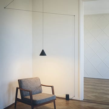 Lámpara de techo cono String Light - Blanco, 12 m cable - Flos