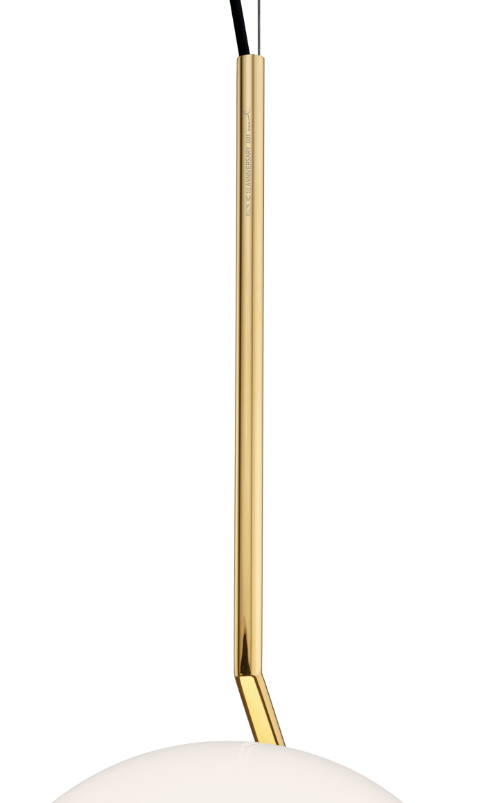 Lámpara de techo IC S3, 102,8 cm, Gold Flos