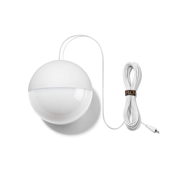 Lámpara de techo String Light Sphere - Blanco, 12 m cable - Flos