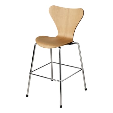 Silla 3177 Series 7 Junior cromo - Oak - Fritz Hansen