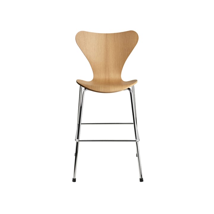 Silla 3177 Series 7 Junior cromo - Oak - Fritz Hansen