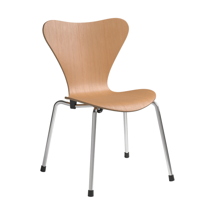 Silla infantil 3177 Series 7 - Oregon pine-cromo - Fritz Hansen