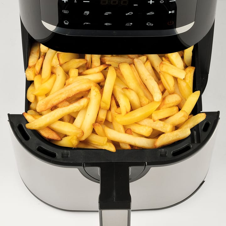 Freidora de aire Friggisano air fryer 4,5 l - Plateado-negro - G3 Ferrari