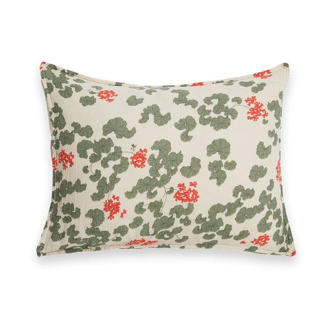 Funda de almohada Pelargonium Muslin - 50x60 cm - Garbo&Friends