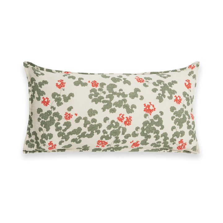 Funda de almohada Pelargonium Muslin - 50x90 cm - Garbo&Friends