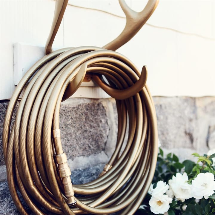 Soporte de manguera reindeer Garden Glory , Gold Garden Glory