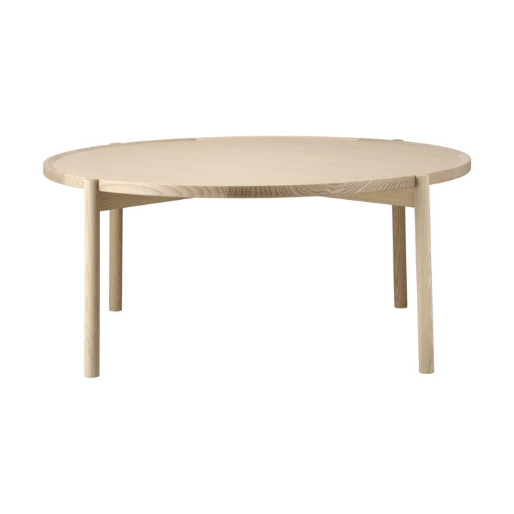 Mesa de centro Elna - Fresno-white-Ø90 cm - Gärsnäs