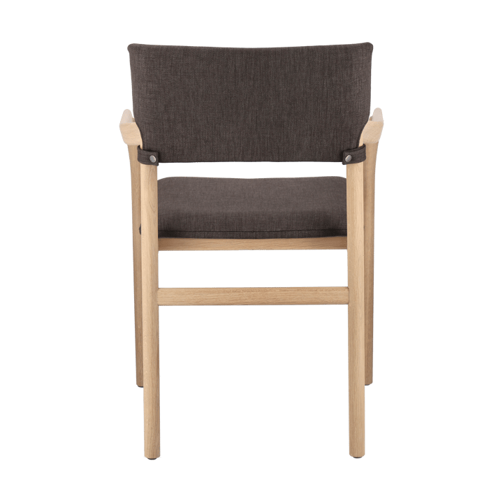 SillA con reposabrazos Vyn respaldo tapizado, Monocoat natural-Lido 46 mole Gärsnäs