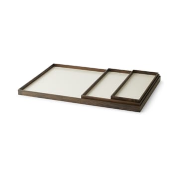 Bandeja Frame medium 23,2x34 cm - Roble ahumado-beige - Gejst