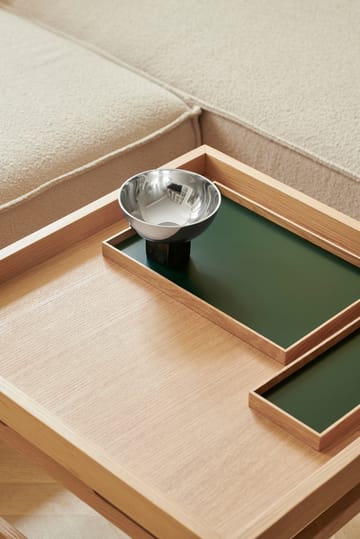 Bandeja Frame small 11,1x32,4 cm - Roble-verde - Gejst