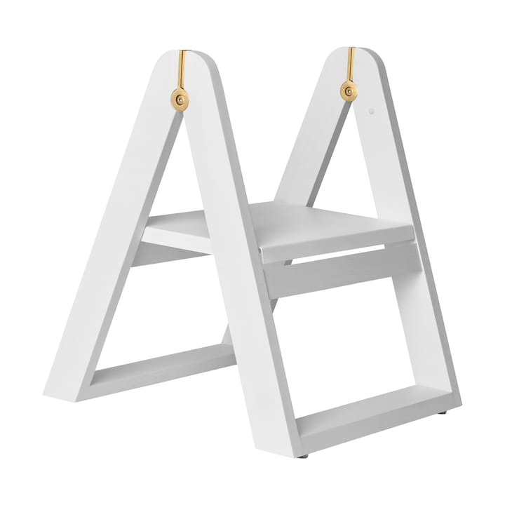 Taburete escalera Reech, White Gejst