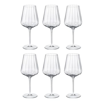 6 Copas de vino blanco Bernadotte - Cristalino - Georg Jensen