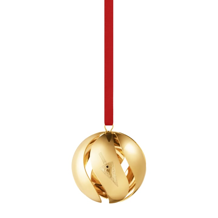 Bola de navidad 2022 - chapado en oro - Georg Jensen