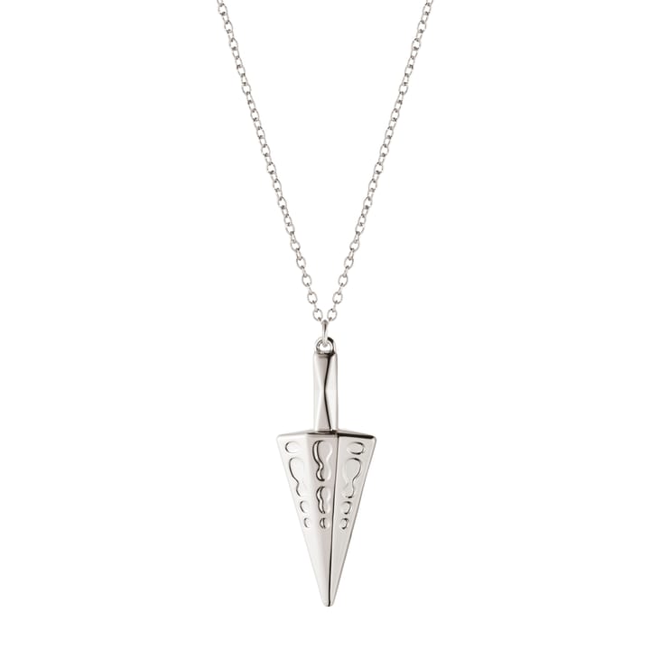 Colgante de navidad con cadena 2022 Cone, chapado en paladio Georg Jensen