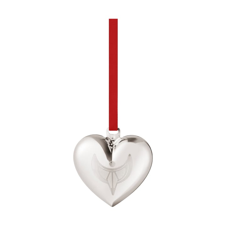 Corazón de Navidad 2024 - Chapado en paladio - Georg Jensen